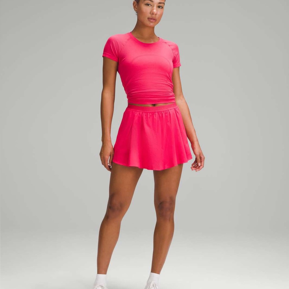 Lululemon Narrow Waistband Tennis Skirt in Cherry Mist Size 2 - NWOT - Picture 3 of 12